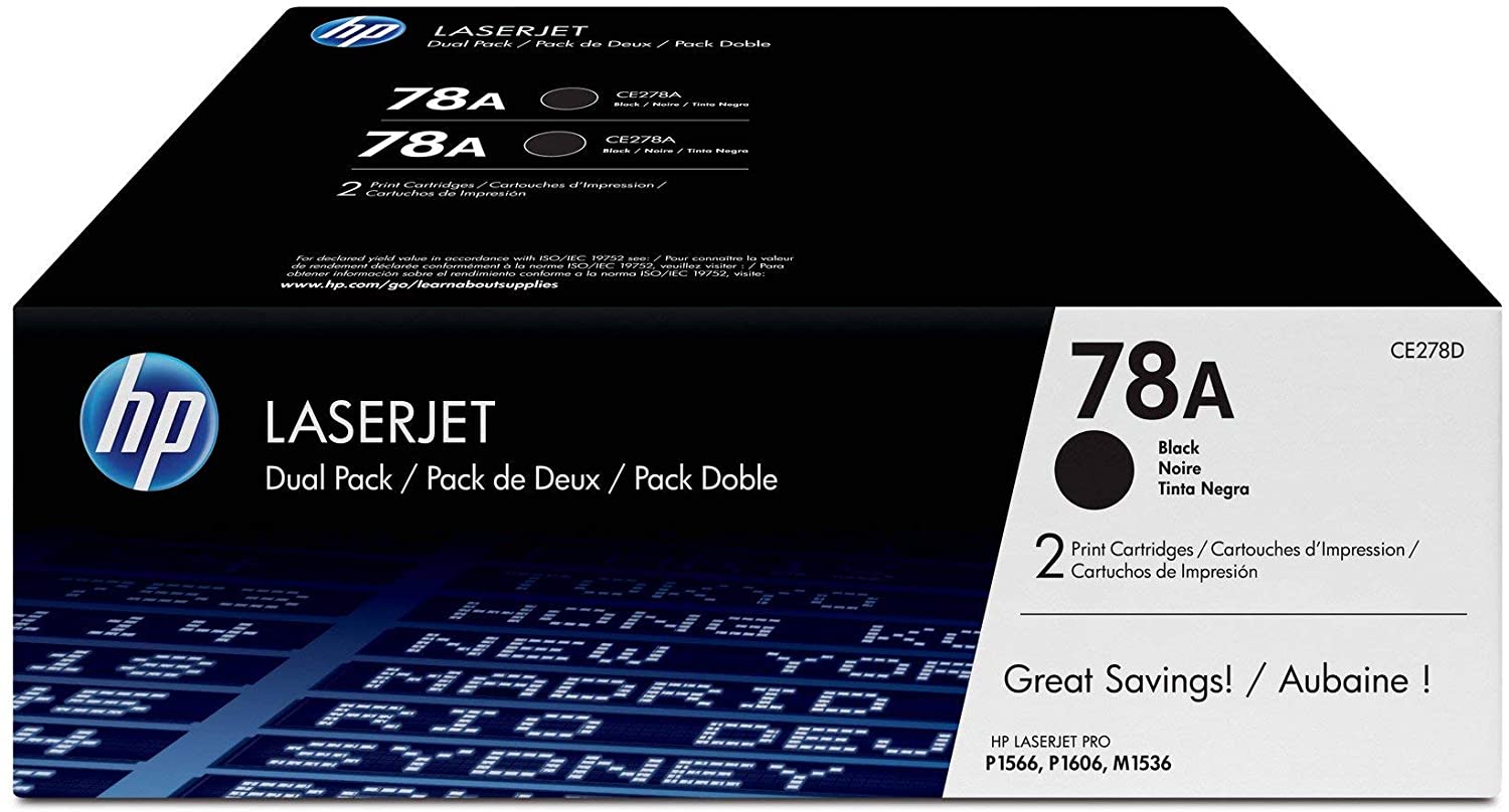 HP 78A CE278AD toners d'origine, noir HP 78A CE278AD toners d'origine, noir